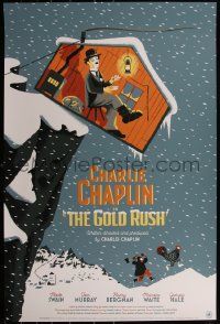 6a0308 GOLD RUSH #138/150 24x36 art print 2017 great art of Charlie Chaplin by David Merveille!