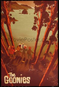 6a0314 GOONIES #78/250 24x36 art print 2014 Mondo, art by James Flames, regular edition!