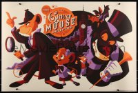 6a0322 GREAT MOUSE DETECTIVE signed #6/28 artist's proof 24x36 art print 2016 by Tom Whalen, regular!