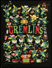 6a0900 GREMLINS #105/115 18x24 art print 2019 wonderful colorful art by Dave Perillo!