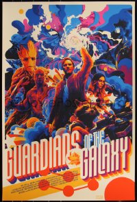 6a0326 GUARDIANS OF THE GALAXY #312/350 24x36 art print 2017 Mondo, Matt Taylor, reg. ed