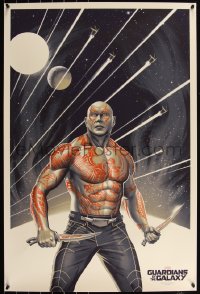 6a0330 GUARDIANS OF THE GALAXY #61/250 24x36 art print 2014 Mondo, Drax, PCC, regular edition!