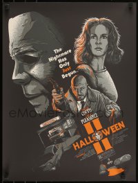 6a0903 HALLOWEEN II #30/60 18x24 art print 2016 Michael Myers by Patrick Connan!