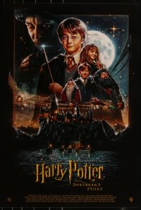 6a0347 HARRY POTTER & THE PHILOSOPHER'S STONE #37/105 24x36 art print 2023 Sorcerer edition!