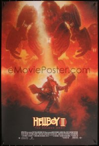 6a0355 HELLBOY II: THE GOLDEN ARMY #137/450 foil 24x36 art print 2022 art by Drew Struzan, regular!