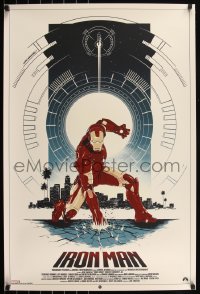 6a0369 IRON MAN #17/300 24x36 art print 2015 GID art by Matt Ferguson, regular edition!