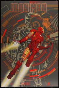 6a0368 IRON MAN #16/120 24x36 art print 2012 Mondo, art by Kevin Tong, variant edition!