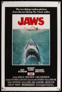 6a0382 JAWS #332/400 24x36 art print 2023 Roger Kastel movie poster art, Vice Press Litho Timed!