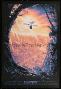 6a0395 JURASSIC PARK #37/175 24x36 art print 2021 art by Kevin M. Wilson, regular edition!