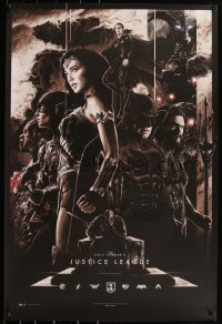 6a0399 JUSTICE LEAGUE #4/125 24x36 art print 2021 Kontou, Zack Snyder's Justice League, variant!