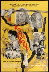 6a0404 KILL BILL: VOL. 1 signed #171/180 24x36 art print 2021 Roaring Rampage of Revenge, regular!