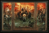 6a0439 LORD OF THE RINGS TRILOGY #426/450 24x36 art print 2020 'Gabz' Domaradzki, Triptych, variant!