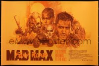 6a0451 MAD MAX: FURY ROAD #38/64 24x36 art print 2020 art by Paul Mann, regular edition!