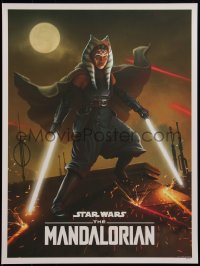 6a0937 MANDALORIAN #85/200 18x24 art print 2021 art by Pablo Olivera, Ahsoka Tano, regular edition!