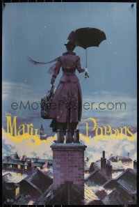 6a0461 MARY POPPINS #68/350 24x36 art print 2017 Mondo, art by Marc Aspinall!