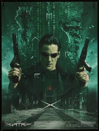 6a0939 MATRIX #34/100 18x24 art print 2021 Juan Carlos Ruiz Burgos art of Keanu Reeves!