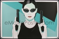 6a0464 MATRIX #4/225 24x36 art print 2017 Craig Drake, Trinity II, art of sexy Carrie-Anne Moss!