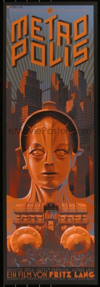 6a0764 METROPOLIS #33/100 12x36 art print 2013 artwork by Laurent Durieux, regular edition!