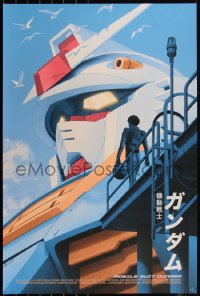 6a0475 MOBILE SUIT GUNDAM #92/100 24x36 art print 2023 art by Rory Kurtz, regular edition!