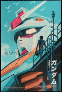 6a0477 MOBILE SUIT GUNDAM #72/75 24x36 art print 2023 art by Rory Kurtz, RKCG variant edition!