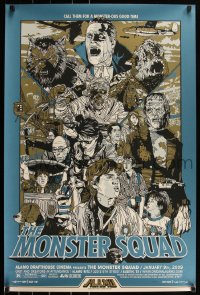 6a0479 MONSTER SQUAD #49/100 24x36 art print 2009 Tyler Stout, blue edition!