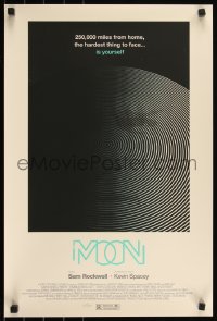 6a1092 MOON #141/250 16x24 art print 2011 Mondo, art by Olly Moss, first edition!