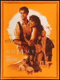 6a0947 MUMMY #96/100 18x24 art print 2023 Brendan Fraser & Rachel Weisz by Ching, regular edition!