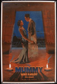 6a0488 MUMMY #335/400 24x36 art print 2012 Mondo, art by Laurent Durieux, first edition!