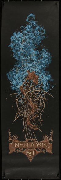 6a0736 NEUROSIS signed #87/228 13x40 art print 2006 by Aaron Horkey, artist edition!