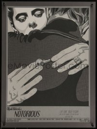 6a0958 NOTORIOUS #33/80 18x24 art print 2012 Cary Grant & Ingrid Bergman by N.E., regular edition!