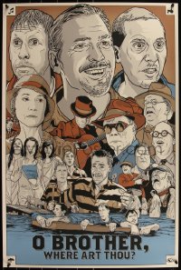 6a0499 O BROTHER, WHERE ART THOU? signed artist's proof 24x36 art print 2014 by artist Joshua Budich!