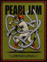 6a0966 PEARL JAM signed #52/100 18x24 art print 2018 by Andrew Fairclough, variant, Chicago!