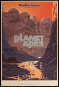 6a0514 PLANET OF THE APES signed #168/275 24x36 art print 2018 by Laurent Durieux, Mondo, regular!