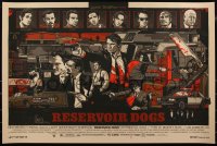 6a0533 RESERVOIR DOGS #309/700 24x36 art print 2012 Mondo, art by Tyler Stout, regular edition!