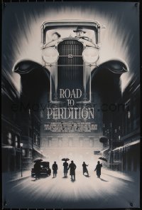 6a0549 ROAD TO PERDITION #70/85 24x36 art print 2021 Maia, On the Road In the Winter of 1931, reg!