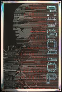 6a0550 ROBOCOP signed #8/25 24x36 art print 2012 by artist Todd Slater, Mondo, foil edition!