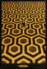 6a0564 SHINING #145/250 24x36 art print 2019 Kosowski, yellow edition, Danny on creepy carpet!