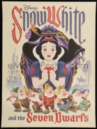 6a0990 SNOW WHITE & THE SEVEN DWARFS 18x24 art print 2016 art by Eric Tan, Walt Disney!