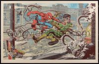 6a0668 SPIDER-MAN #138/175 23x36 art print 2014 Mondo, him vs. Doc Ock, Sutfin art, variant edition!