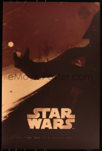 6a0587 STAR WARS #221/225 24x36 art print 2019 Svensson, You Were Right About Me, Vader, regular!