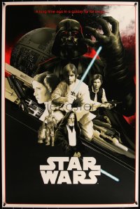 6a0591 STAR WARS #176/200 24x36 art print 2017 art by Matt Taylor, variant edition!