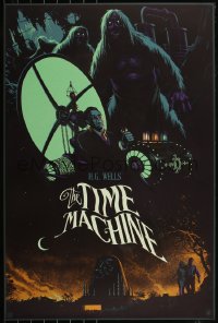 6a0622 TIME MACHINE #52/100 24x36 art print 2015 Julien Lois sci-fi GID art, variant edition!