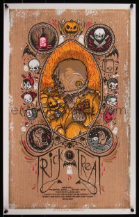 6a1108 TRICK 'R TREAT #74/100 16x25 art print 2010 Mondo, art by Drew Millward, first edition!