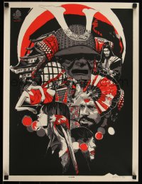 6a1015 TYLER STOUT signed #18/350 18x24 art print 2011 by the artist, Le Loup De Fer, regular ed.!