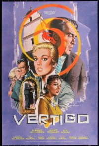 6a0644 VERTIGO #7/200 24x36 art print 2021 art of Stewart and blonde/brunette Novak by Paul Mann!