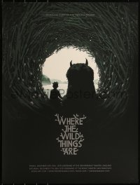 6a1024 WHERE THE WILD THINGS ARE #23/40 18x24 art print 2016 Matt Taylor, variant edition!