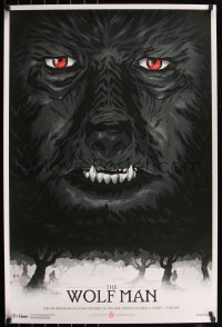 6a0655 WOLF MAN #284/350 24x36 art print 2012 Mondo, art by Phantom City Creative, first edition!