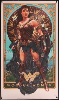 6a0684 WONDER WOMAN #98/100 21x36 art print 2019 art by Juan Carlos Ruiz Burgos, variant edition!