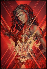 6a0656 WONDER WOMAN #203/420 24x36 art print 2017 art by Martin Ansin, regular edition!