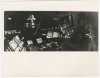 6b1143 2001: A SPACE ODYSSEY Cinerama 8x10 still 1968 close up of Gary Lockwood at controls, Kubrick